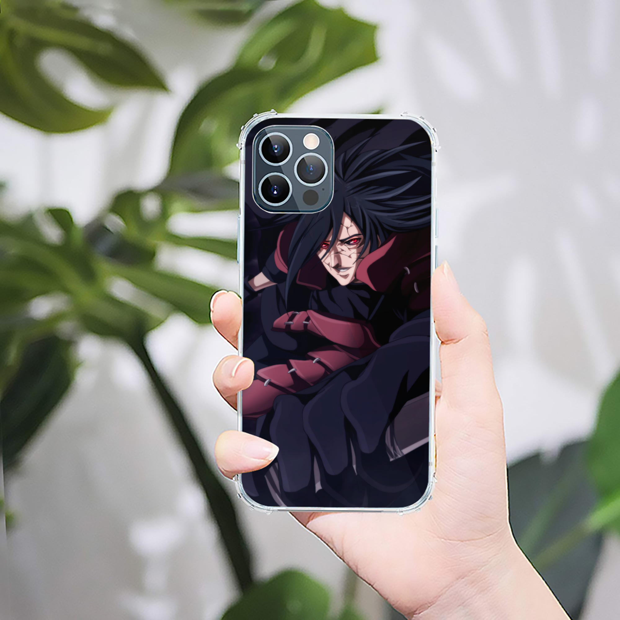 （画像用） NARUTO -ナルト- NARUTO -ナルト- 疾風伝 【iPhone 12シリーズ対応】透明スマホケース（クリアソフトケース）